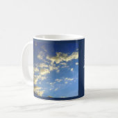 歌KahlilのGibranの無言の引用文 コーヒーマグカップ (正面左)