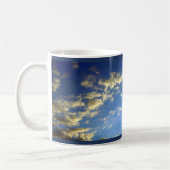 歌KahlilのGibranの無言の引用文 コーヒーマグカップ (左)