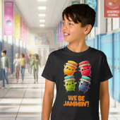 歓喜おもしろいに満ちたジャムジャム Tシャツ