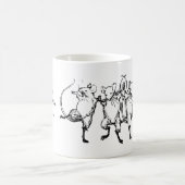 歓喜するネズミ モーフィングマグカップ (中央)