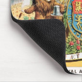 歓喜する王室のな腕 マウスパッド (コーナー)