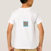 「歓喜で轟音」のデザインを持つキッドTシャツ。 Tシャツ (裏面)