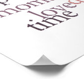 歓喜と感謝のポスター ポスター (角)