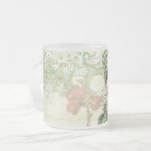 歓喜に満ちた小音 フロストグラスマグカップ (正面左)