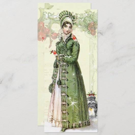 歓喜に満ちた小音 招待状 (正面/裏面)