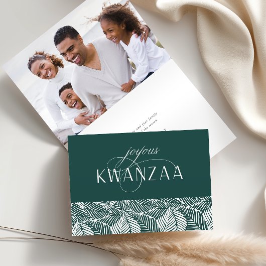 歓喜に満ちた |インサイドフォトフォードクワンザ シーズンカード