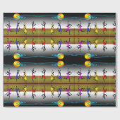 歓喜のクワンザダンス ラッピングペーパー (フラット)