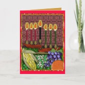 歓喜のクワンザ シーズンカード (正面)