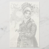 歓喜のノエル・ジェーン・オーステンインスパイアオルト・カラーウェイ 便箋 (正面)