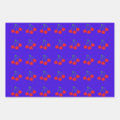 歓喜のマルチパック包装紙（3枚） ラッピングペーパーシート (正面3)