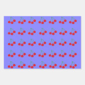 歓喜のマルチパック包装紙（3枚） ラッピングペーパーシート (正面3)