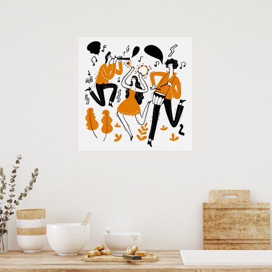 歓喜のリズム ポスター (キッチン)