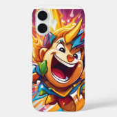 歓喜の一筆が光に輝く。 Case-Mate iPhoneケース (裏面)