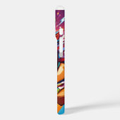 歓喜の一筆が光に輝く。 Case-Mate iPhoneケース (裏面 / 左)