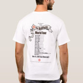 歓喜の世界旅行 Tシャツ (裏面)