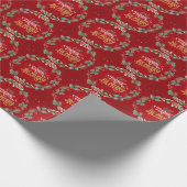 「歓喜の夜:企業のクリスマス・バッシュ」 ラッピングペーパー (角)