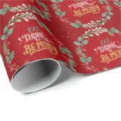 「歓喜の夜:企業のクリスマス・バッシュ」 ラッピングペーパー (ロールコーナー)