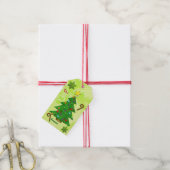 歓喜の大事な行事が行き交う ギフトタグ (より糸付き)