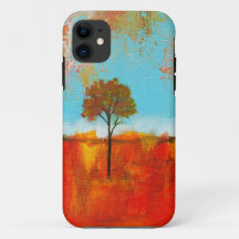 歓喜の抽象的な景色の木の芸術の絵画