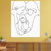 歓喜の束 キャンバスプリント (インサイチュ (リビング))