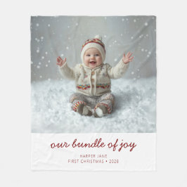 歓喜の束 フリースブランケット