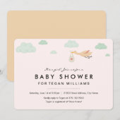 歓喜の束 | ベビーシャワー招待状 招待状 (正面/裏面)