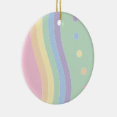 歓喜の波（流れ） セラミックオーナメント (右)