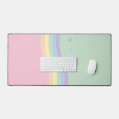 歓喜の波（流れ） デスクマット (キーボード&マウス)