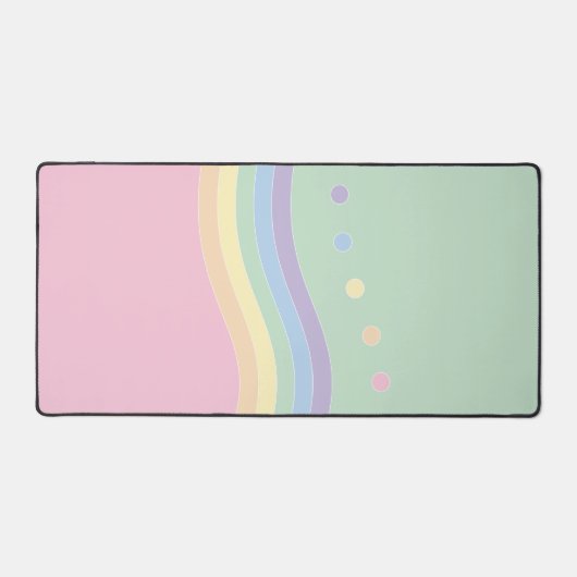 歓喜の波(流れ) デスクマット (正面)