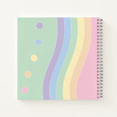 歓喜の波（流れ） ノートブック (裏面)