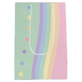 歓喜の波（流れ） ミディアムペーパーバッグ (裏面)