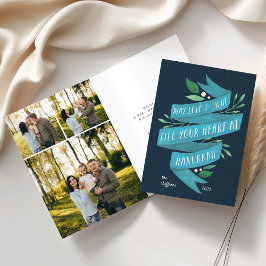 歓喜の知らせ |写真付きハヌカカード シーズンカード