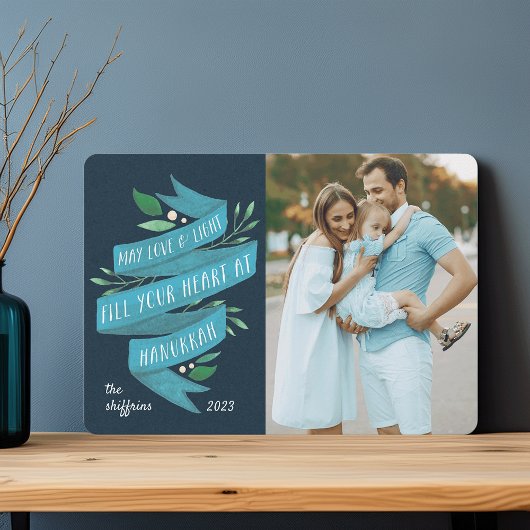 歓喜の知らせ | Hanukkahフォトカード シーズンカード