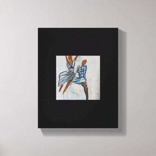 歓喜の舞 キャンバスプリント (正面)