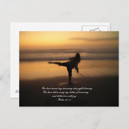 歓喜の舞 ポストカード (正面/裏面)