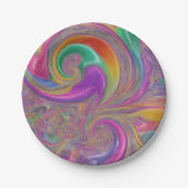 歓喜の虹 ペーパープレート (正面)
