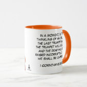 「歓喜の開始」Mug マグカップ (正面右)