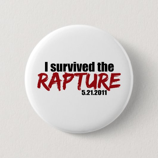 歓喜を生き延びました 缶バッジ (正面)