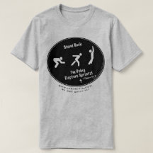 歓喜スリンツ！（グレー）byトロイ・ゴスTシャツ