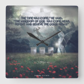 歓喜教会 スクエア壁時計 (正面)