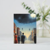 歓喜：クリスチャン・アート ポストカード (スタンド正面)