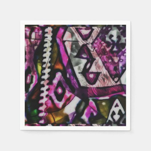 歓喜 スタンダードカクテルナプキン (正面)