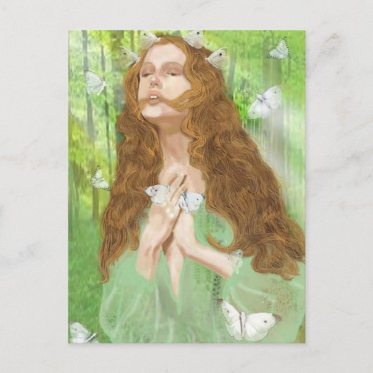 歓喜(ニンフ) ポストカード (正面)