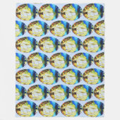 歓喜 フリースブランケット (正面)