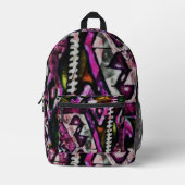 歓喜 プリントバックパック (正面)