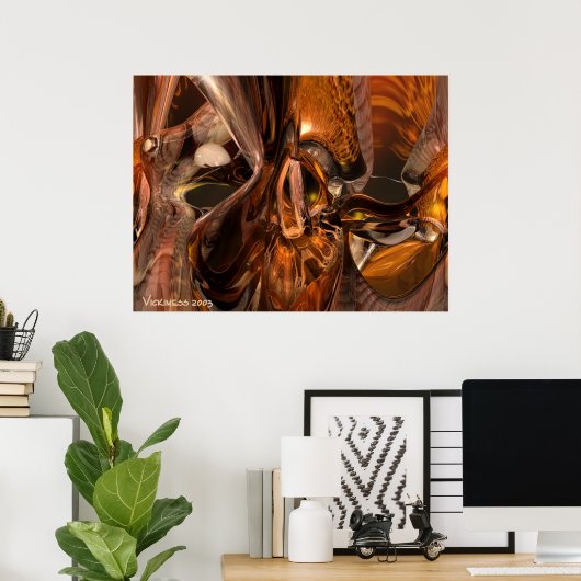 歓喜 ポスター (ホームオフィス)