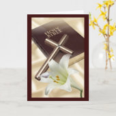 歓喜! 挨拶状 カード (黄色い花)