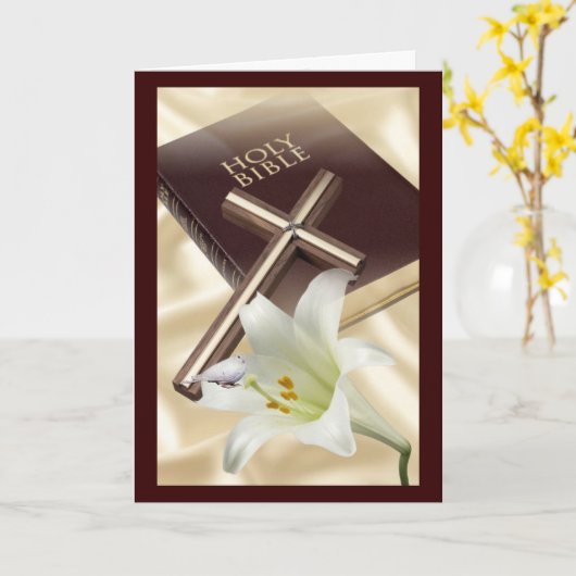 歓喜! 挨拶状 カード (黄色い花)