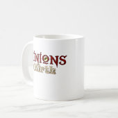 歓楽の基本的なマグの子分 コーヒーマグカップ (正面左)