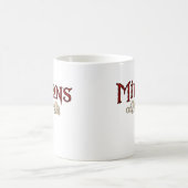 歓楽の基本的なマグの子分 コーヒーマグカップ (中央)